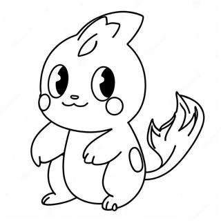 Fire Type Pokemon Coloring Pages