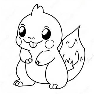 Fire Type Pokemon Coloring Page 39412-31655