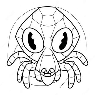 Adventurous Spider Sonic Coloring Page 39433-31673