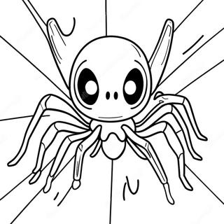 Adventurous Spider Sonic Coloring Page 39433-31675