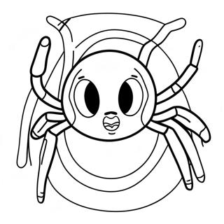 Adventurous Spider Sonic Coloring Page 39433-31676