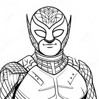 Dominik Mysterio Coloring Pages