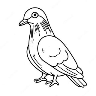 Pigeon Coloring Page 39482-31710