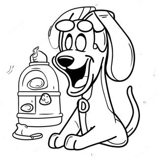 Stoner Scooby Doo Coloring Page 39492-31719