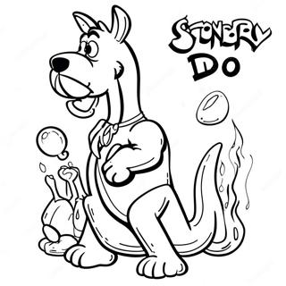 Stoner Scooby Doo Coloring Page 39492-31720