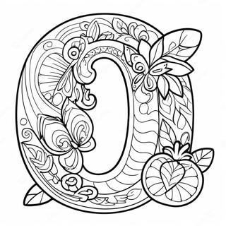 Q Letter Coloring Page 39502-31728