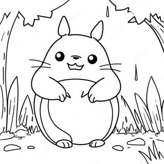 Totoro Coloring Pages