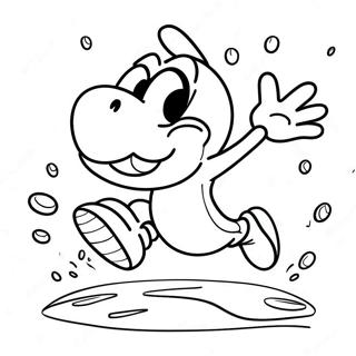 Rayman Jumping Adventure Coloring Page 39523-31746