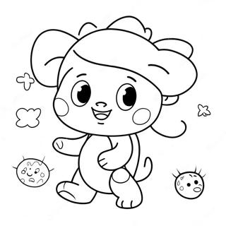 Cute Sml Characters Coloring Page 39533-31754