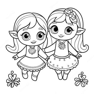 Mia And Me Coloring Page 39552-31767