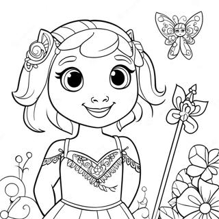 Mia And Me Coloring Page 39552-31768