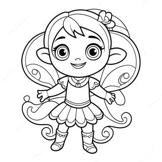 Mia And Me Magical Adventure Coloring Page 39553-31771