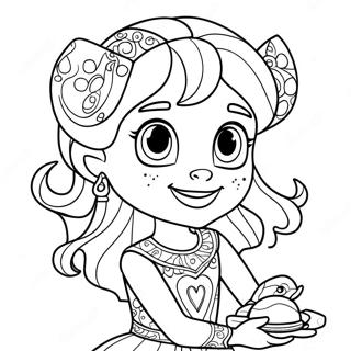 Mia And Me Magical Adventure Coloring Page 39553-31772