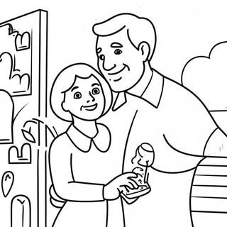 Welcome Home Daddy Coloring Page 39592-31803