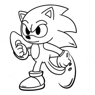 Sonic Boom Coloring Page 3961-3260