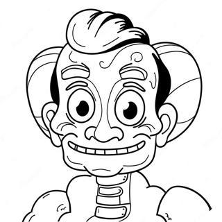 Zozobra Coloring Pages