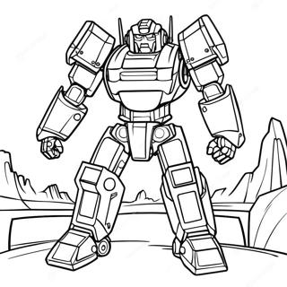 Mecha Builders Coloring Page 39642-31835