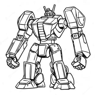 Mecha Builders Coloring Page 39642-31836