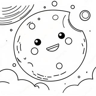 Over The Moon Coloring Page 39652-31847