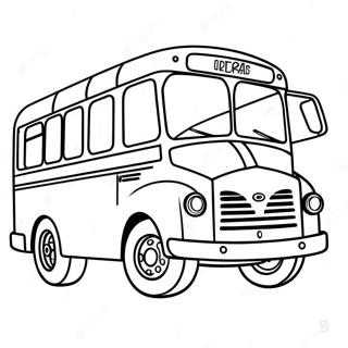 Tayo The Little Bus Coloring Pages