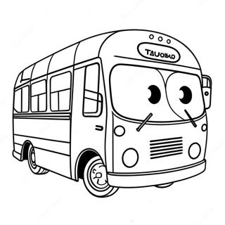 Tayo The Little Bus Coloring Page 39702-31886