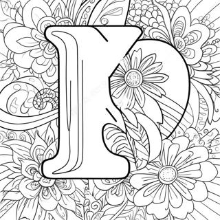 Letter K Coloring Page 3971-3267