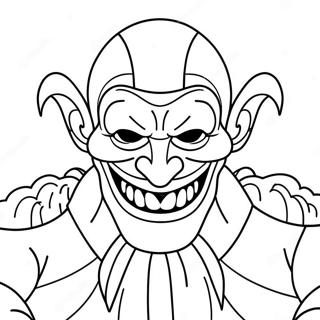 Artistic Terrifier Character Coloring Page 39733-31913