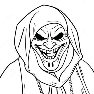 Artistic Terrifier Character Coloring Page 39733-31915