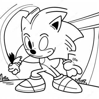 Sonic Underground Coloring Page 39782-31946