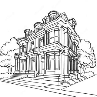 Architecture Coloring Page 39802-31967