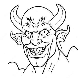 Demon For Adults Coloring Pages