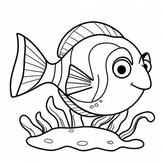 Easy Dory Coloring Page 39872-32020