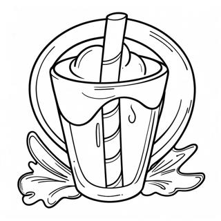 Dairy Queen Logo Coloring Page 39892-32030