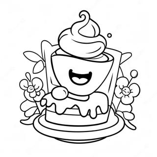 Dairy Queen Logo Coloring Page 39892-32031