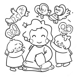 Preschool Sunday School Coloring Page 39912-32051