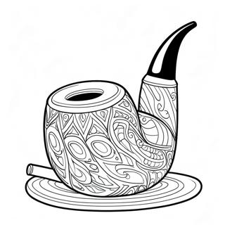 Smoking Coloring Pages