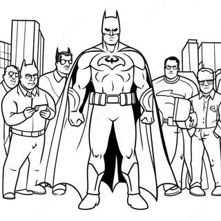 Batman Among Us Coloring Pages