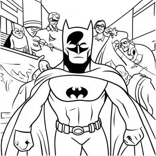 Batman Among Us Character Coloring Page 39982-32107