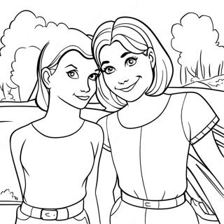 Betty And Veronica Coloring Page 39992-32114