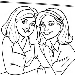 Betty And Veronica Coloring Page 39992-32116