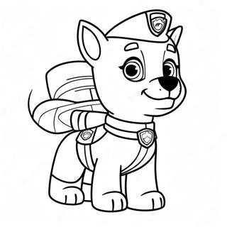 Paw Patrol Zuma Coloring Page 40022-32132