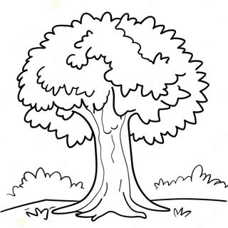 Truffula Tree Coloring Pages