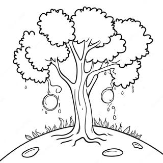 Truffula Tree Coloring Page 40032-32142