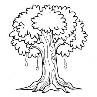 Truffula Tree Coloring Page 40032-32144