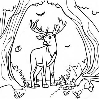 Cursed Forest Coloring Page 40052-32159