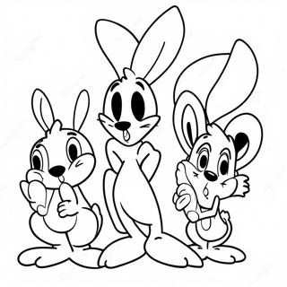 Tiny Toons Coloring Page 40062-32166