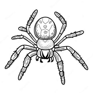 Tarantula Coloring Pages