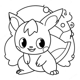 Fusion Pokemon Coloring Page 40132-32224