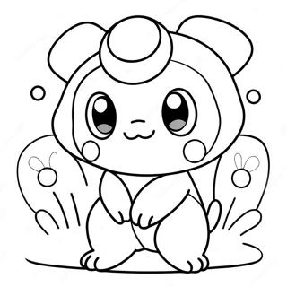 Cute Fusion Pokemon Coloring Page 40133-32226