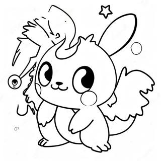 Cute Fusion Pokemon Coloring Page 40133-32227